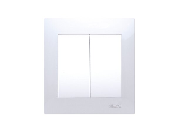 Strömbrytare inf kron S54 ficka 10A Vit 