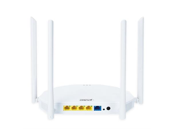 Trådlös Router Dual-Band 802.311ax Gbit 1800Mbps 1xWAN + 4xLAN