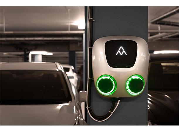 Charge Amps Aura 2x22kW 3-fas 32A LTE 