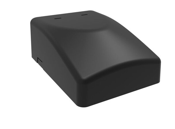 Commscope 2-port Officebox SL/SLX/MGS UTP/STP SVART, Netconnect & Systimax 