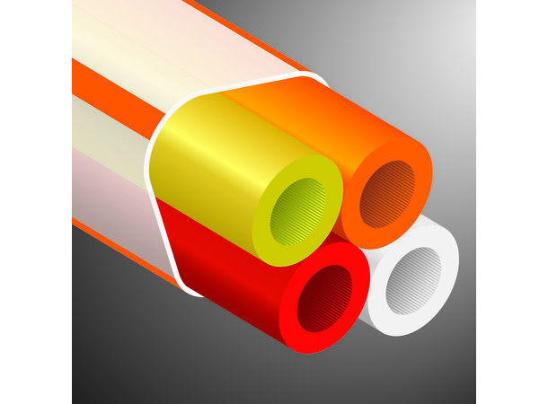 Emtelle Microdukt 4x7/3,5 Orange Transp/Orange 500m 