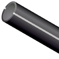 Duraline Mikrodukt 1x14/10 Vit Svart med stripor 1000m EKO-dukt