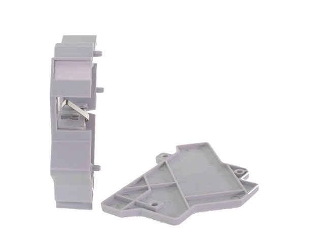 ECS DIN Adapter keystone jack STP/UTP AL/ TL-jack exkl. jack, inkl. sidolock 