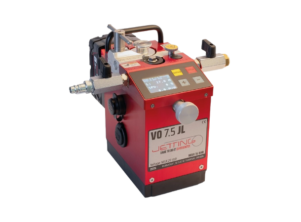 Jetting Blåsmaskin V0-7.5 kabel 0,8-7,5mm, dukt 3-16mm 