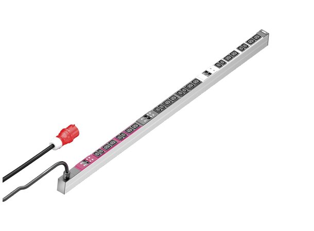 Rittal PDU, 32A/3P CEE 12xC13+12xC19 HxDxL: 44x70x1495 