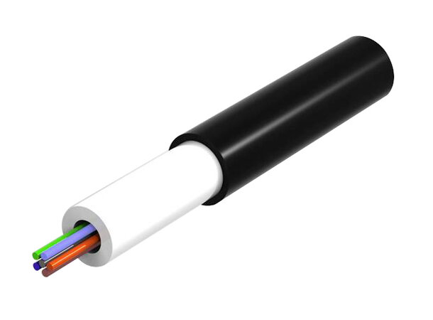 Commscope Mikrokabel SM Gel 4F S12 3.9mm G.652.D/G.657.A1, LSZH 6000m/trumma 