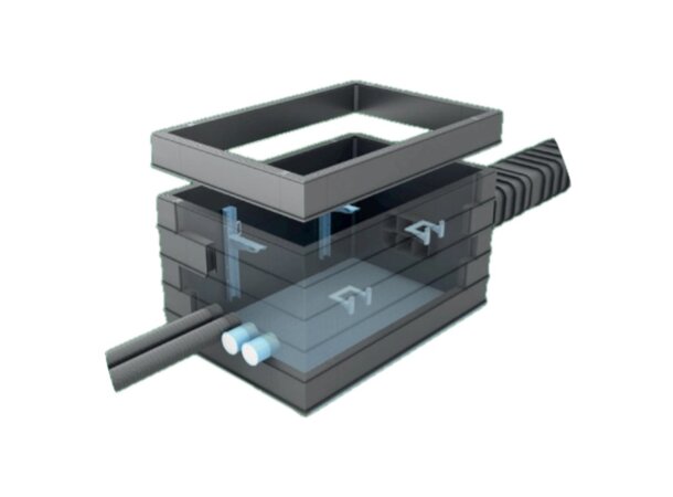 Gröninfra Brunnsektion 915x445x150 D400 Subterra ONE SAP 