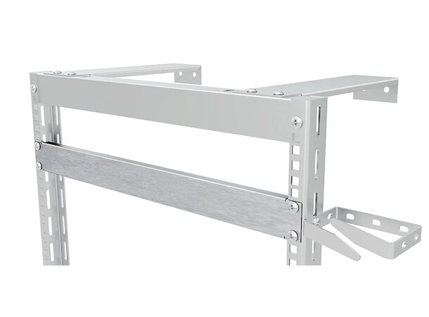 MP Blindplåt för 19" stativ, VIT 