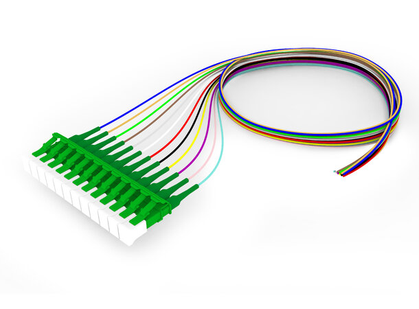 Commscope Pigtail SM LC/APC 12-pack 2,0m LSZH G.657.A1 