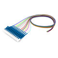 Commscope pigtail LC/UPC SM 2,0m 12-pack G657A1, multicolor