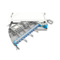 Commscope MFPS Fiber panel 1U 96xLCD SM Patch orientation right,