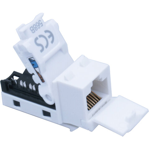 ECS Keystone jack UTP C6 Toolless 12- pack