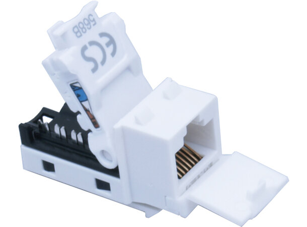 ECS Keystone jack UTP C6 Toolless 12- pack 