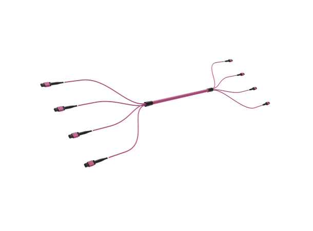 ECS MPO Trunk OM4 48F Cca 4xMPO12 Elite Base12 hona-hona Typ A E.V 