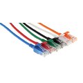 ECS Slim patch Cat.6 U/UTP Orange  20,0m AWG28 LSZH Oskärmat