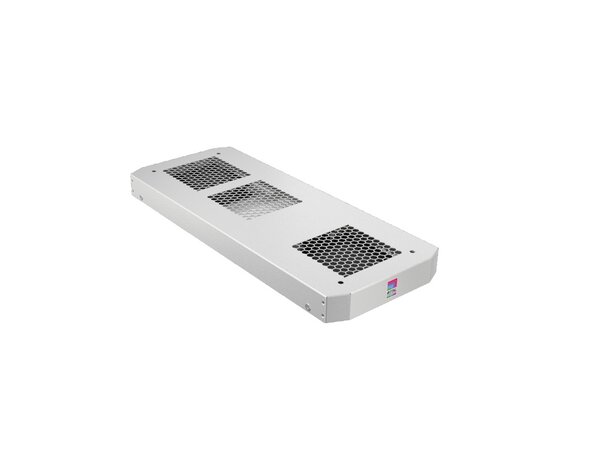 Rittal Fläktmodul, VX IT, TS IT RAL7035 Varvtalsreglering. BxHxD: 550x49x200 