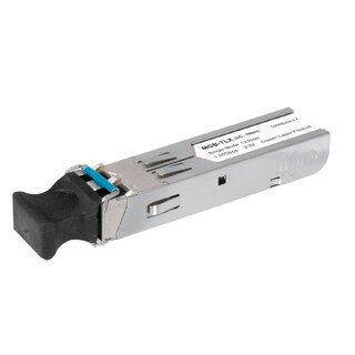 SFP BiDi 1.25 Gbps GigE DDM SM 1000B-LX SFP LC TX/RX=1550/1310nm 10km