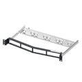 Commscope Recessed Angled Patch Panel Shielded, UCP Quick-Fit, 1U, Black