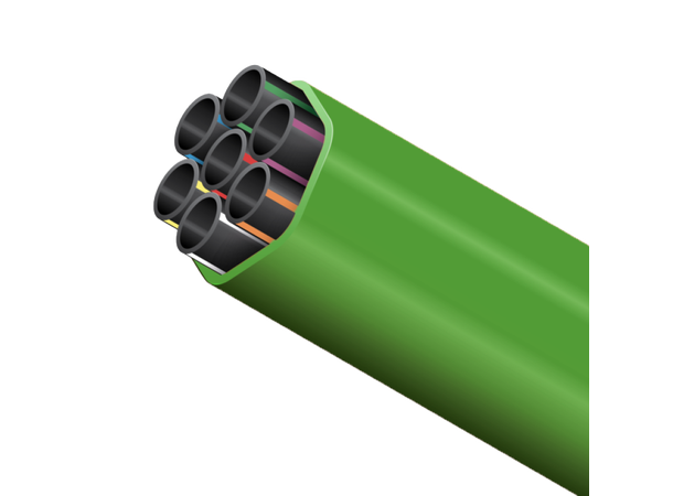 Duraline Mikrodukt 7x14/10 Grön Helfärgad 1000m EKO-dukt 