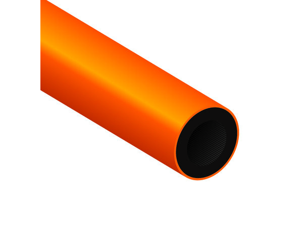 Hexatronic Mikrodukt 1x7/3,5 EKO Orange 500m/t, Färgat ytskikt 