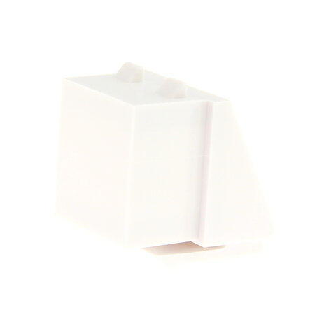 Keystone blankmodul uttag/panel Vit blindbricka, täcklock vit, RJ45