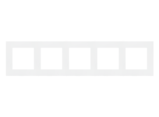 Täckram 5-facks Vit S55 