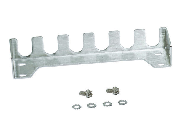 Commscope Attachment Bracket, Rack Mounted, Six 3/8" fittings 