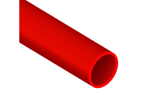 Dura Mikrodukt 1x12/10 Röd Helfärgad 2000m 