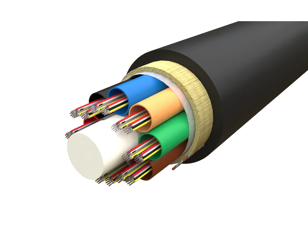 Melbye Mikrokabel SM 96F 6,0mm S12 G657A1 250um 4000m/t 