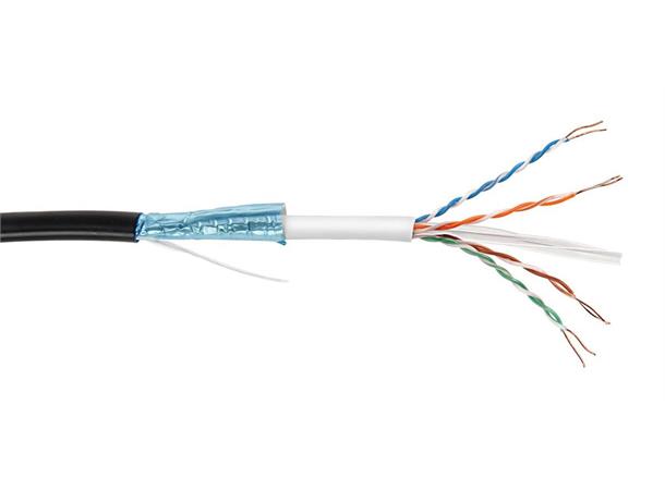Netconnect kabel UTP C6 utomhus PE 500m/trumma 