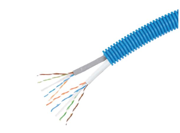 ECS 2xUTP C6 i Flexslang 20mm LSZH 100m Coil 