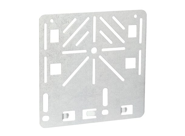 MP fästplåt hålad 180x175 mm MP-112S dosplåt för kabelstege 