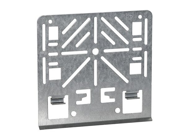 MP fästplåt hålad 180x175 mm MP-953S dosplåt för kabelränna