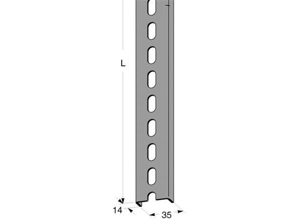 MP pendelskena till trådstege 3000mm 1115338 