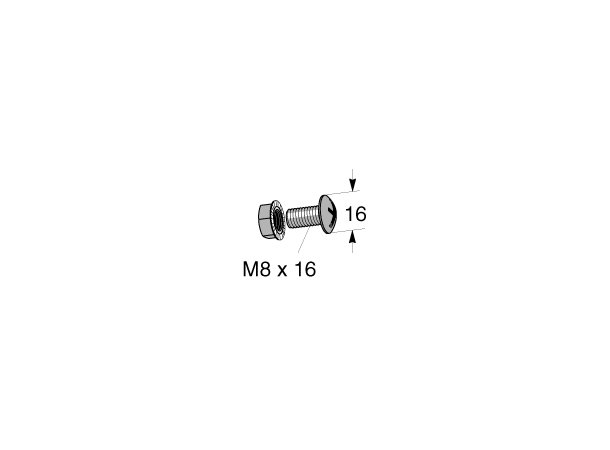 MP skruvpack 50st/fp 1115711 