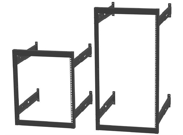 Enoc VR väggstativ 19"  svart 12HE 501x390-610x622