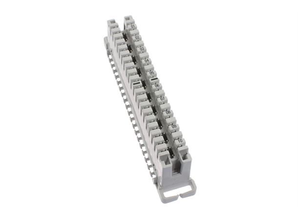 Krone kopplingsplint 10par 01-10 stående 