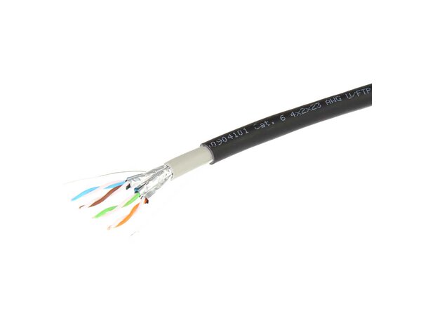 ECS kabel U/FTP C6 inom/utomhus Dca HFFR 