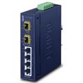 Industriell Switch 4-port 10/100/1000Tx+ Planet: 2x100/1000X SFP Gigabit