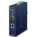 Converter Industrial 10/100/1000B-SFPx2 Planet: 100/1000/2500X SFP IP30 DIN