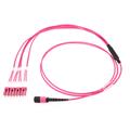 ECS Fanout MPO-LC  8x50/125 OM4  7,0m QSFP+ till SFP+