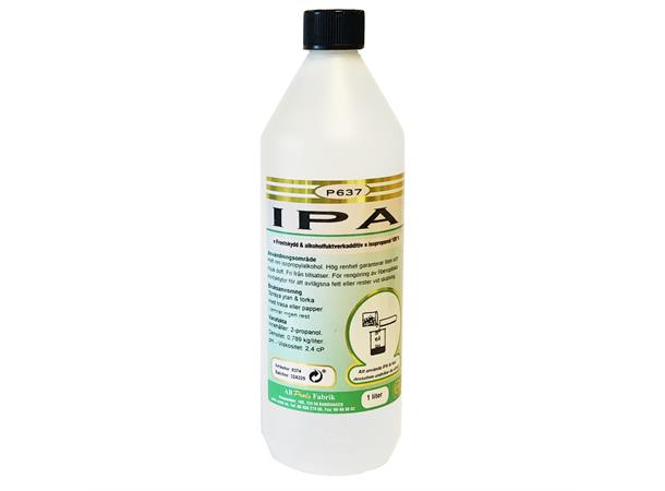 Fibertvätt Isopropanol 1liter fiberrengöring