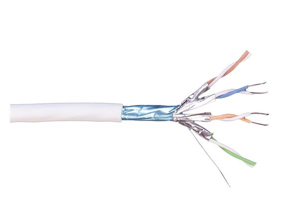 Netconnect kabel F/FTP C7 LSZH XG 10G PiMF 600MHz 500m trumma 