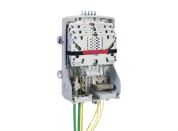 Commscope Skarvbox 96f BUDI-1S 1st kassett,1st 24xØ<7 mm,1st 4xØ<15 mm 