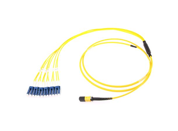 ECS Fanout MPO-LC 12x10/125 OS1  2,0m Type B 
