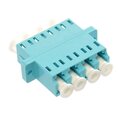 Commscope skarvstycke LC quad OM4 aqua