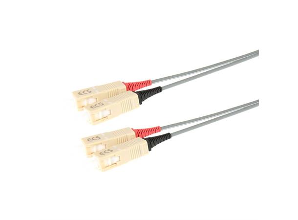 ECS patch SC-SC 62,5/125 OM1 LSZH  1,0m 