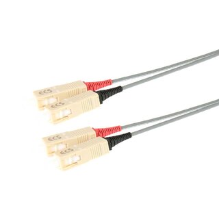 ECS patch SC-SC 62,5/125 OM1 LSZH  1,0m