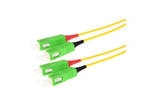 ECS patch SC/APC-SC/APC 10/125 OS2  5,0m LSZH 