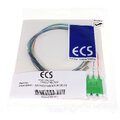ECS fanout 4-ribbon 4xSC/APC SM OS2 S12 2,3m